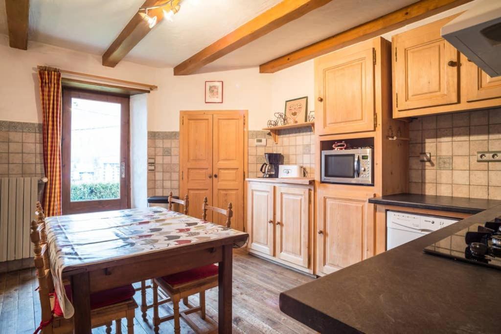 Appartement Spacieux Proche Des Telecabines Et Du Centre Ville Avec Jardin Prive Сен-Жерве-Ле-Бэн Экстерьер фото