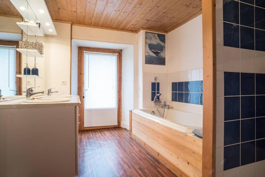 Appartement Spacieux Proche Des Telecabines Et Du Centre Ville Avec Jardin Prive Сен-Жерве-Ле-Бэн Экстерьер фото
